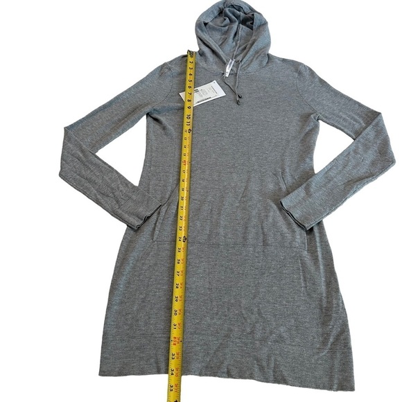 Fabletics Light Grey Heather Yukon Sweater Knit Dress Size XS NWT - Picture 9 of 17